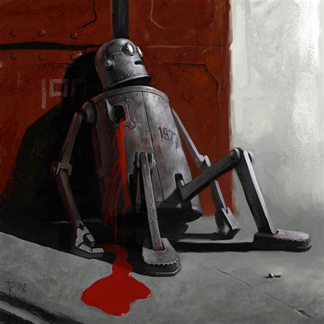 Robot Is Dead By Waldemar Kazak On Deviantart
