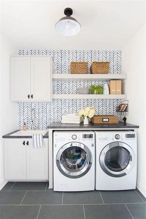 Inspiring Small Laundry Room Design And Decor Ideas 03 Hmdcrtn