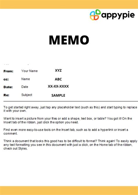 How To Write A Memo With Memo Examples Templates Format