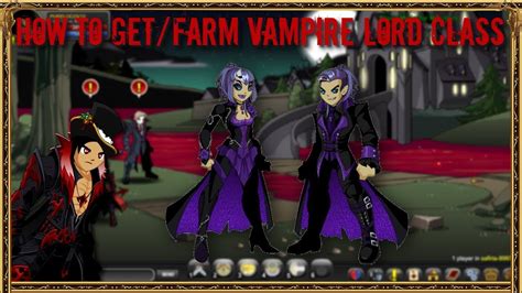 Aqw How To Getfarm Vampire Lord Class Youtube