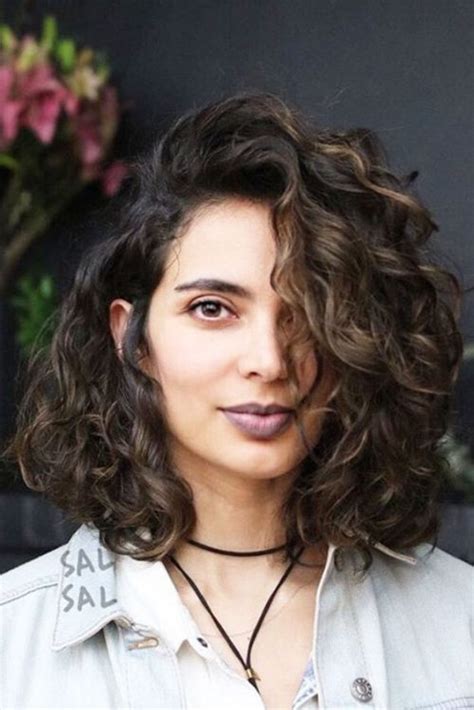 6 Unique Pictures Of Long Curly Bob Hairstyles