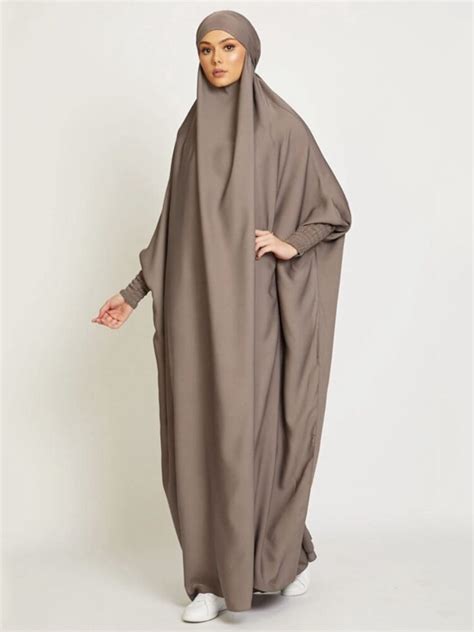eid hooded abaya jilbab muslim women hijab dress prayer garment long khimar full cover ramadan
