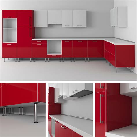 3d Ikea Kitchen Modules Model