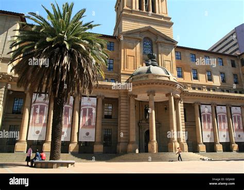 Johannesburg City Hall Gauteng Legislature South Africa Stock Photo
