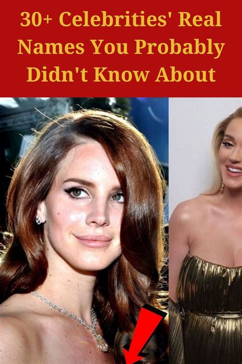 30 Celebrities Real Names You Probably Didn T Know About Celebrity Facts Celebrities Real