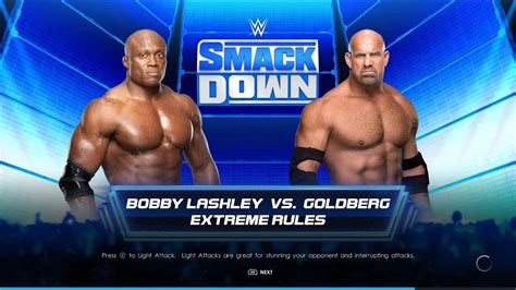Bobby Lashley Vs Goldberg Full Match Youtube