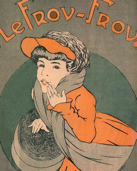 Le Frou Frou Girl In Visor 1910 Ebay