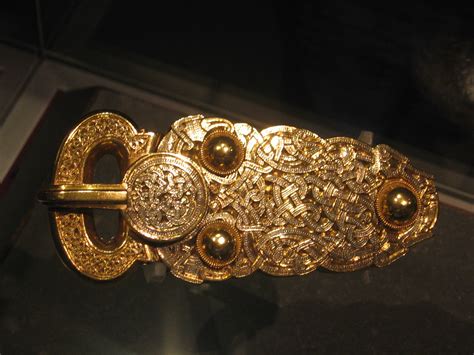 Belt Buckle Found At Sutton Hoo Pics4learning