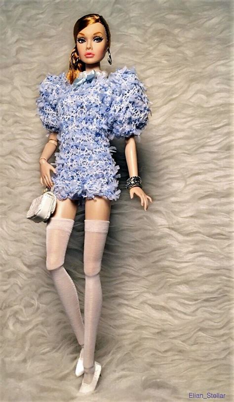 poppyparker by elian stellar doll clothes barbie doll dress barbie dolls burlesque crochet