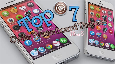 Top Cydia Winterboard Themes 2013 For Iphone 5 Youtube
