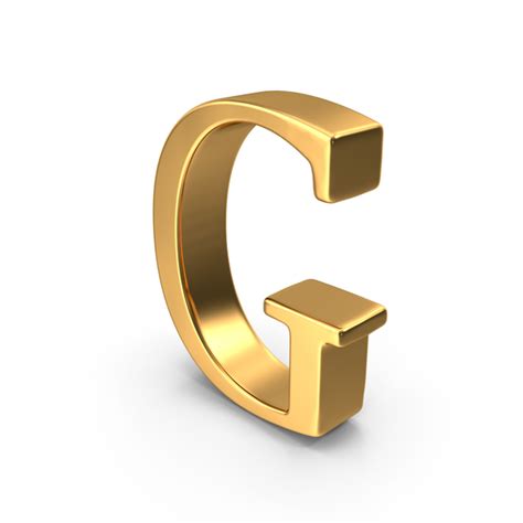 Gold Capital Letter G Png Images And Psds For Download Pixelsquid