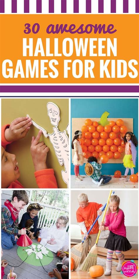 30 Awesome Halloween Games For Kids Halloween Party Kids Halloween