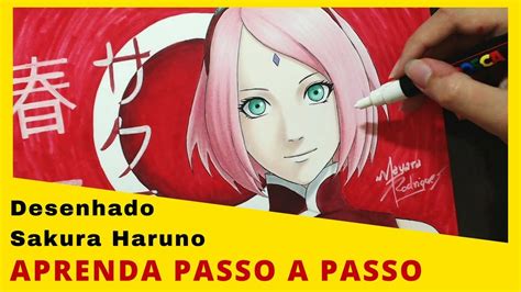 Como Desenhar Sakura Haruno Passo A Passo Youtube