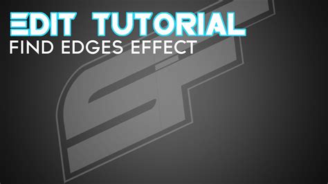 Edit Tutorial 6 Find Edges Effect In After Effects Ae Tutorial