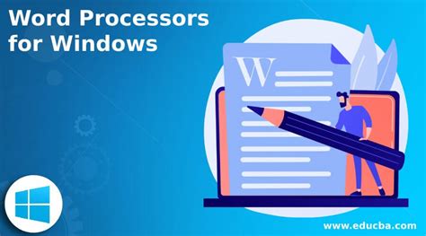 Word Processors For Windows Various Word Processors For Windows