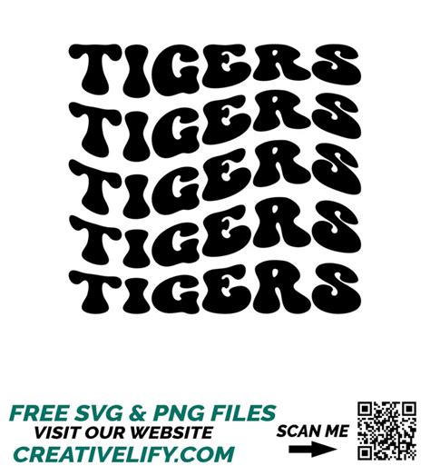 Tigers Svg Tiger Svg Tigers Mascot Svg Cricut Silhouette Inspire