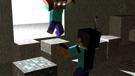 Steve vs herobrine minecraft fight animation part 2. Herobrine Vs Steve Minecraft - YouTube
