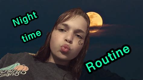 My Night Time Routine🌕 Youtube