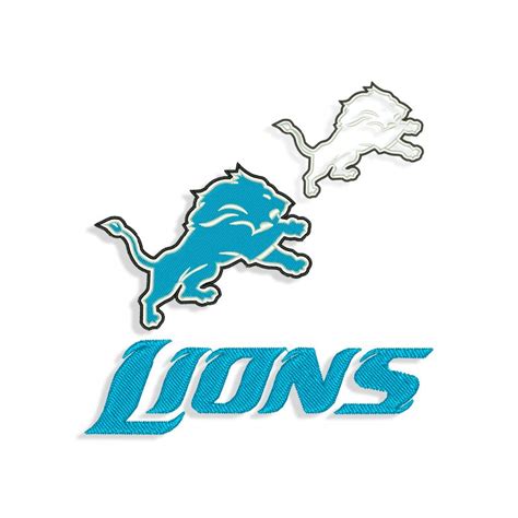 Detroit Lions Machine Embroidery Designs And Svg Files