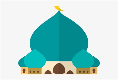 Gambar Masjid Animasi Berwarna Pulp