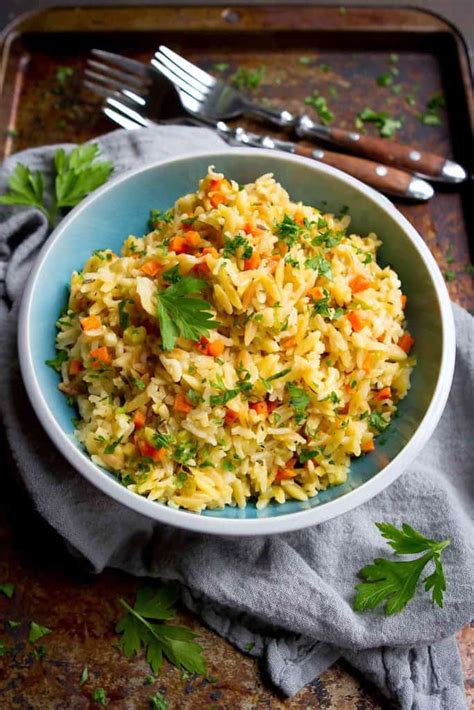 Easy Rice Pilaf Recipes With Orzo Atonce