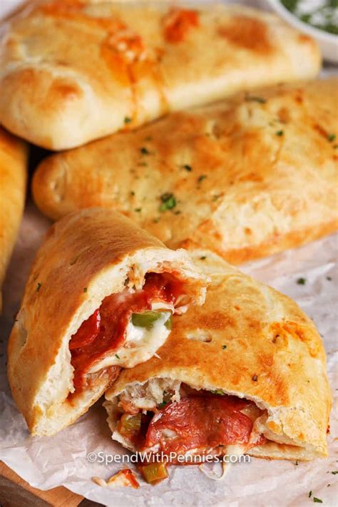 Easy Homemade Calzone Recipe A Family Favorite Spend With Pennies