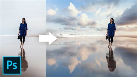 From Flat To Fantastic Using Reflections In Photoshop Youtube