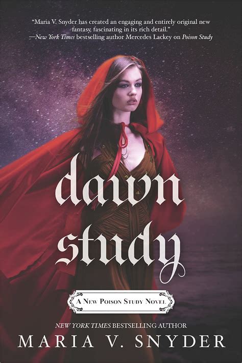 Dawn Study Study 6 By Maria V Snyder Jan Upcoming Books Audio