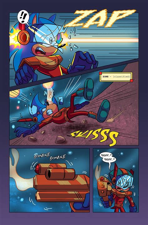 No Zone Archives Issue2 Pg01 By Chauvels Zone Archive Sonic Heroes