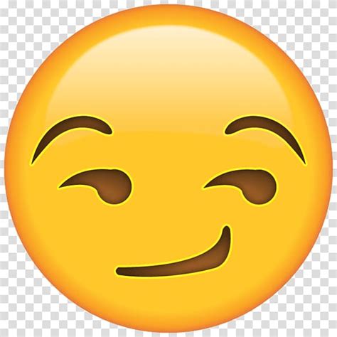 Free Download Smirk Emoji Smiley Emoticon Emoji Transparent
