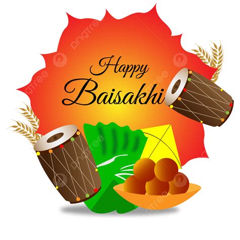 Happy Baisakhi Vector Art Png Happy Baisakhi Transperant Baisakhi