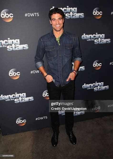 Joe Amabile Poses At Dancing With The Stars Season 27 At Cbs News