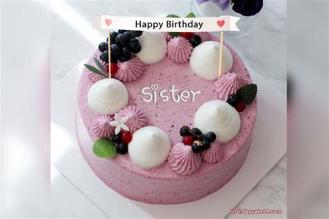 Cute Birthday Cakes For Sisters
