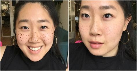 How To Fake Freckles Heres A Simple Step By Step