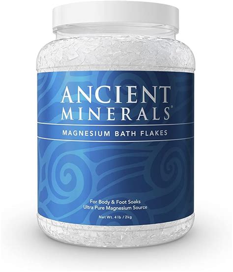 Ancient Minerals Magnesium Salt Bath Flakes For Body And Foot Soaks 4