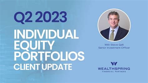 Q2 2023 Individual Equity Portfolios Update Youtube