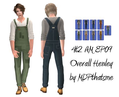 Mdpthatsme This Is For Sims 2 4t2 Ep09 Overall Henley This