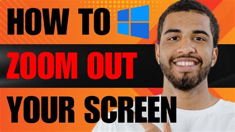 How To Zoom Out Computer Screen Windows 10 2023 Youtube