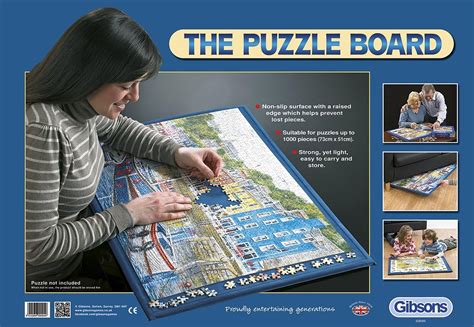 Gibsons Puzzle Board Jigsaw Puzzle Accessory Jigsaw Puzzles Amazon