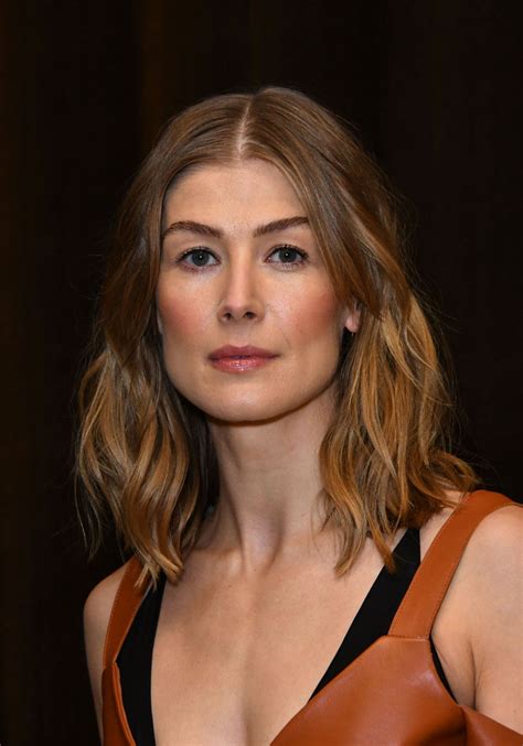 Stabbed in the heart (with a knife that was embedded in a copy of the book the art of war ) by halle berry at the end of a swordfight on a plane. Rosamund Pike - "A Private War" Screening in London