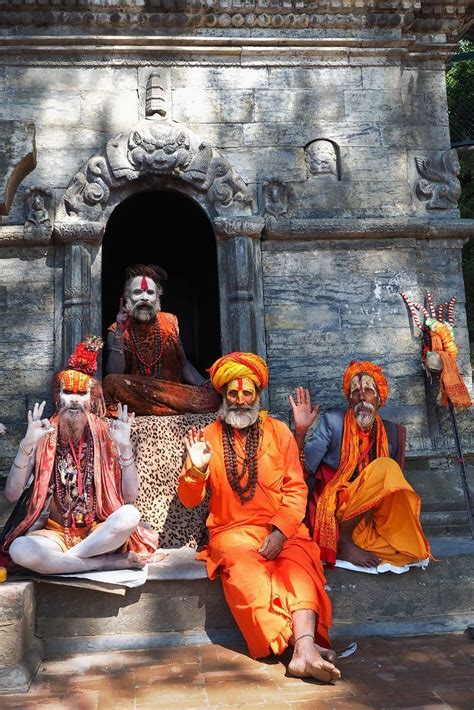 sadhus pashupatinath temple kathmandu nepal hindu nepal travel honeymoon backpack