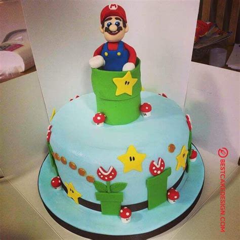 This mario kart cake makes the perfect cake for any birthday party. 50 Mario Cake Design (Cake Idea) - October 2019 | Cool ...