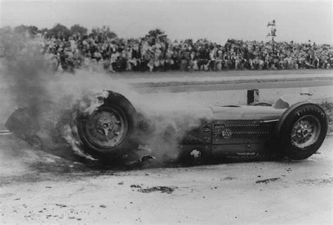 1955 05 31 Indy 500 Fatal Accident Of Billy Vukovich Auto Racing
