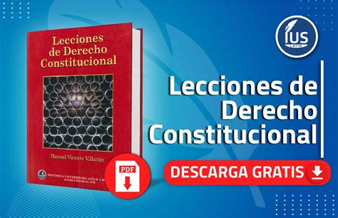 Lecciones De Derecho Constitucional Ius Latin