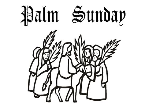 Free Posters And Signs Palm Sunday