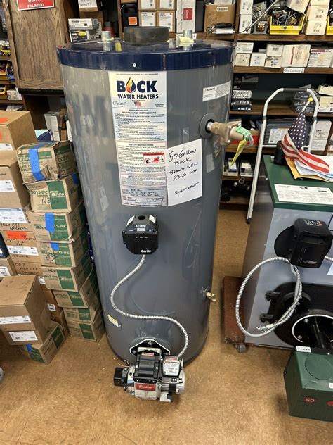 Bock 50 Gallon Oil Fired Water Heater W Beckett Burner Ebay