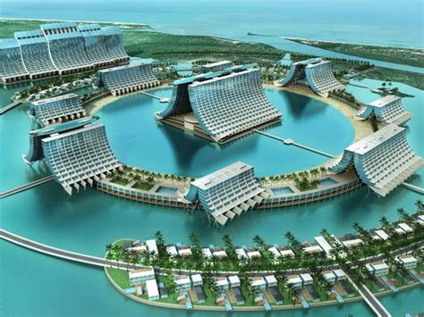 Glitzy 42bn Queensland Resort Proposed For Cairns Floating