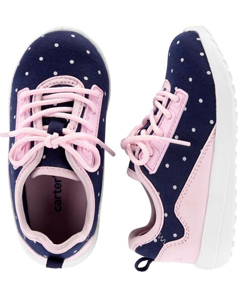 Carters Polka Dot Athletic Sneakers