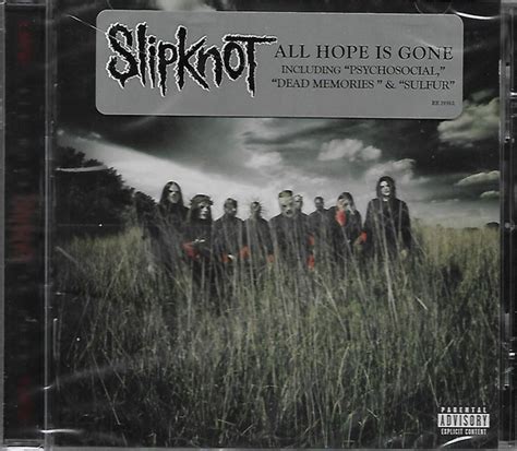 Slipknot All Hope Is Gone 2008 Cd Discogs