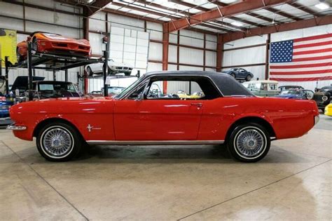 1966 Ford Mustang 27205 Miles Candy Apple Red Coupe 200ci Inline 6
